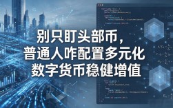 别只盯头部币，普通人咋配置多元化数字货币稳健增值