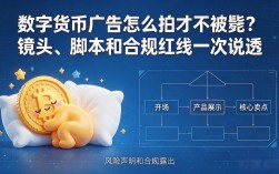 数字货币广告怎么拍才不被毙？镜头、脚本和合规红线一次说透