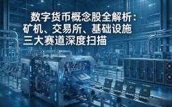 数字货币概念股全解析：矿机、交易所、基础设施三大赛道深度扫描