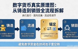 数字货币真实原理图：从铸造到销毁全流程拆解