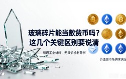 玻璃碎片能当数字货币吗？这几个关键区别要说清