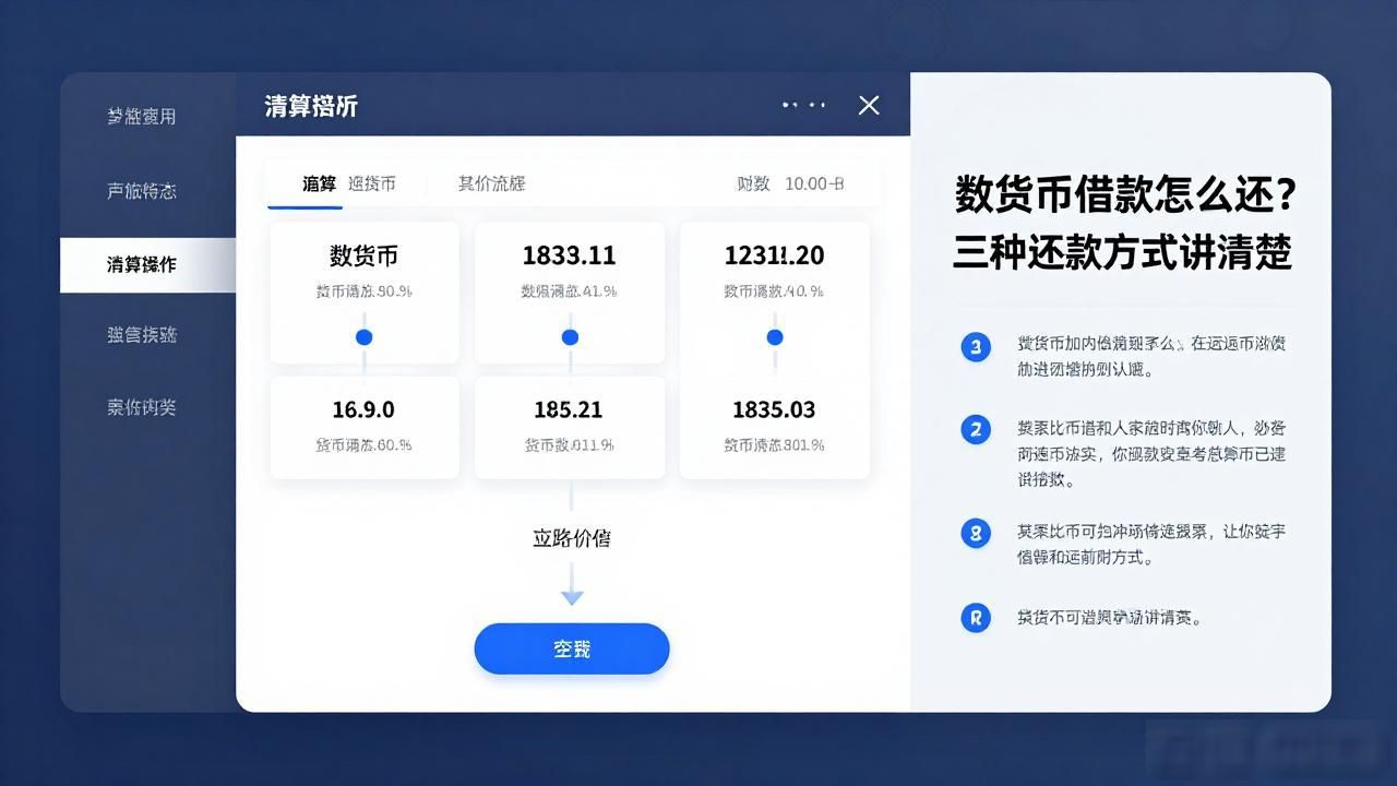 数字货币借款到期还款方式_加密资产抵押借款利息计算_数字货币借款怎么还