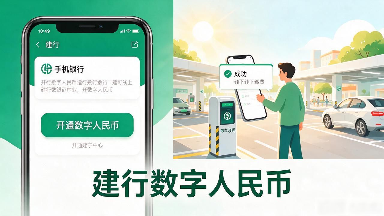 建行数字人民币开通方法_建行数字人民币使用场景_人民币数字货币建行