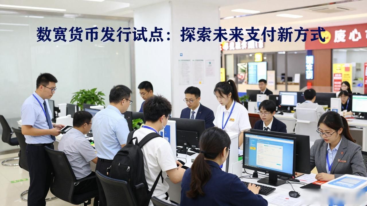 数字货币试点工作_开展数字货币发行试点_数字人民币应用场景