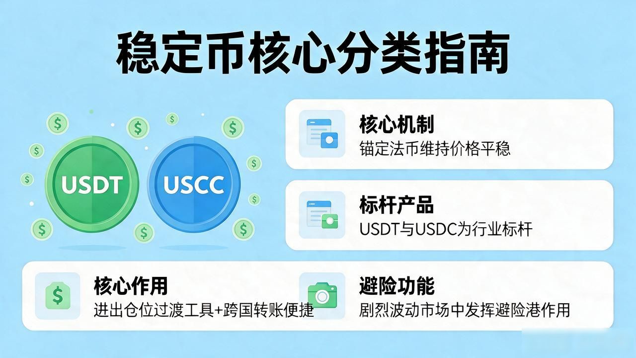 数字货币的5种_虚拟货币五类分类及风险收益特征 加密货币稳定币央行数字货币实用代币治理代币解析 金融投资新手如何区分数字货币类型