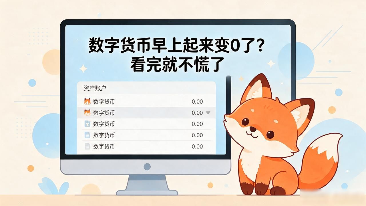 数字货币交易所凌晨系统维护_数字货币凌晨显示0_数字资产账户显示为0怎么办