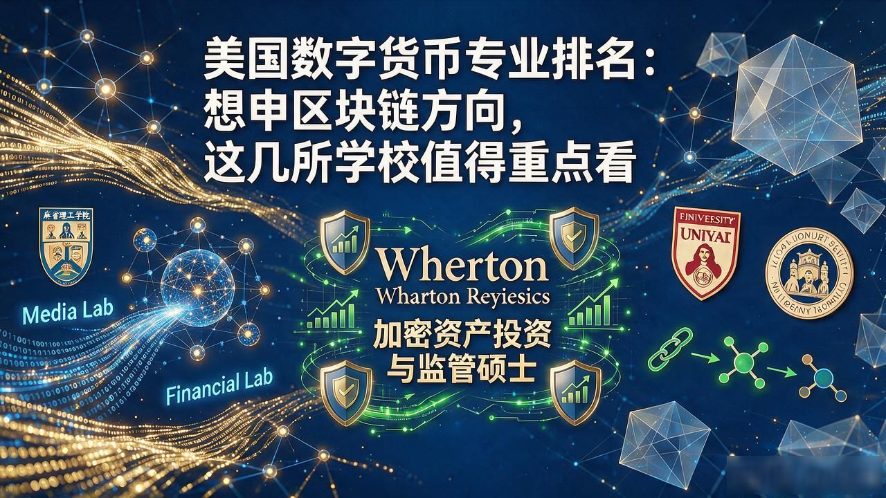 数字货币学术专业排名_美国数字货币专业排名_区块链课程设置院校分析