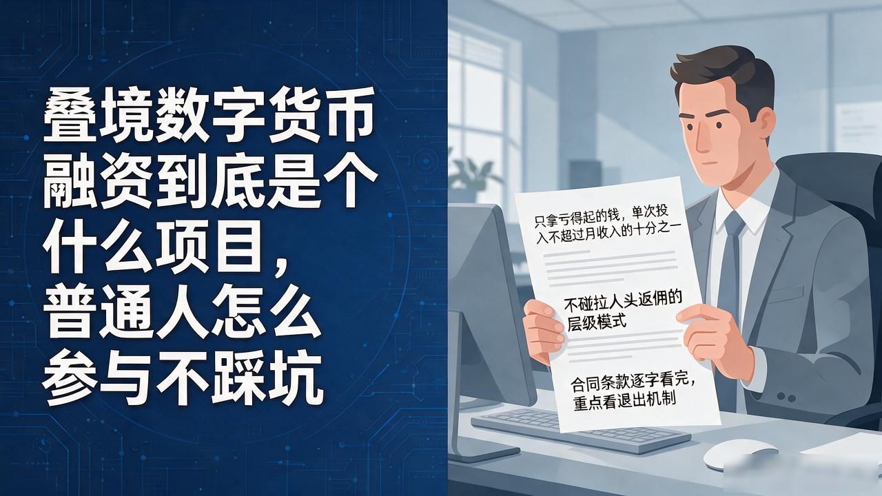 数字货币融资 叠境平台 透明度风险_叠境数字货币融资