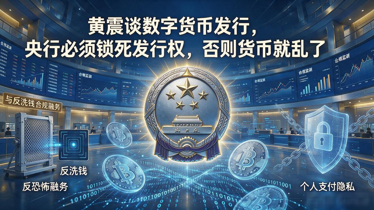 数字人民币货币政策传导_主权数字货币发行_黄震谈数字货币发行