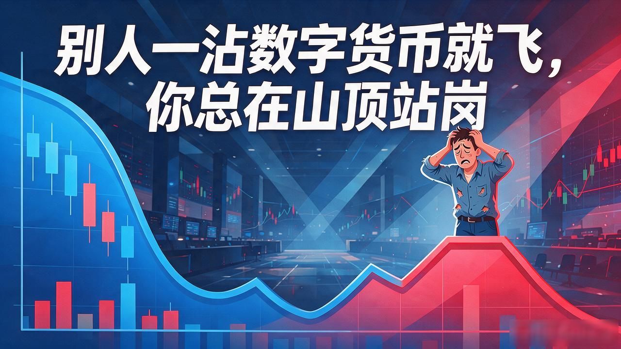 数字货币散户追高被套原因_为什么一买就跌大户提前建仓_一沾数字货币就飞