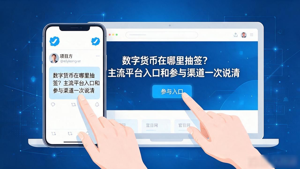 数字货币在哪里抽签_数字货币新币抽签渠道_交易所IEO空投参与方法