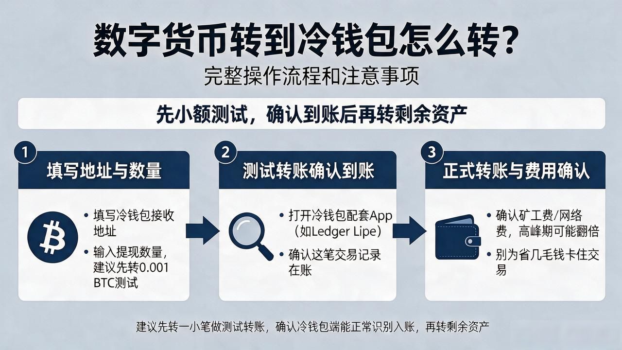 数字货币转到冷钱包_数字货币冷钱包转账流程_Ledger冷钱包安全操作指南